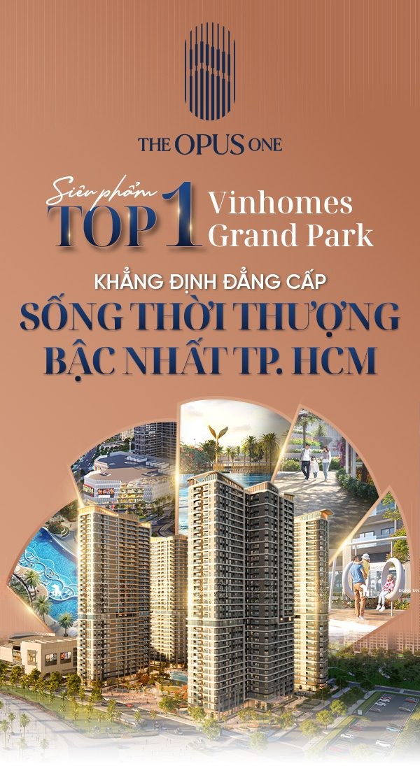 giới thiệu slider The Opus One - Vinhomes Grand Park